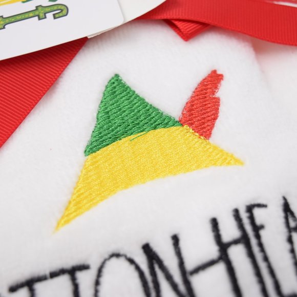 Rae Dunn Elf Cotton Headed Ninny Muggins Hand Towels Set of 2 New Cotton White - Picture 9 of 13